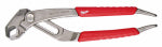 MILWAUKEE Milwaukee 48-22-6208 Tongue and Groove Plier, 8 in OAL, 1-3/4 in Jaw, Red Handle, Comfort-Grip Handle, 1/4 in W Jaw TOOLS MILWAUKEE