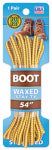 WESTMINSTER PET Stay-Ty Waxed Boot Laces, Brown/Gold, 54 In., Pair HOUSEWARES WESTMINSTER PET