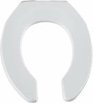BEMIS Bemis M955C-000 Toilet Seat, Round, Plastic, White, Sta-Tite Hinge PLUMBING, HEATING & VENTILATION BEMIS