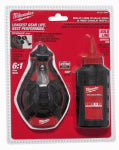 MILWAUKEE Milwaukee 48-22-3986 Bold Line Kit, 100 ft L Line, 6:1 Gear Ratio, Red Chalk TOOLS MILWAUKEE