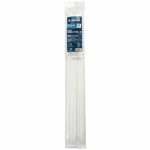 IRONCUBE WORKS Heavy-Duty Cable Ties, White, 18 In., 10-Pk. ELECTRICAL IRONCUBE WORKS