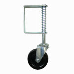 SHEPHERD HDWE. PROD., LLC. Shepherd Hardware 5 In. Black Hard Rubber Swivel Gate Caster