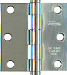 ASSA ABLOY AMERICAS RESIDENTIALI NC 3 x 3 In. Stainless Steel Square Corner Door Hinge HARDWARE & FARM SUPPLIES ASSA ABLOY AMERICAS RESIDENTIALI NC