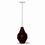 KORKY Korky BEEHIVE Max 99-4A Toilet Plunger, Black, 6 in Cup, T-Shaped Handle PLUMBING, HEATING & VENTILATION KORKY