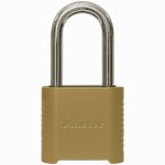 MASTER LOCK Master Lock 175DLH Padlock, Resettable Combination Key, 5/16 in Dia Shackle, 2-1/4 in H Shackle, Steel Shackle HARDWARE & FARM SUPPLIES MASTER LOCK