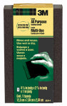 3M 3M DSXF-F Sanding Sponge, 2-7/8 in L, 4-7/8 in W, Extra Fine, Fine, Aluminum Oxide Abrasive PAINT 3M