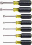 KLEIN TOOLS Nut Driver Set, Cushion Grips, 7-Pc.