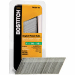 BOSTITCH Bostitch FN1524 Finish Nail, 1-1/2 in L, 15 Gauge, Galvanized Steel, Coated, Round Head, Smooth Shank HARDWARE & FARM SUPPLIES BOSTITCH
