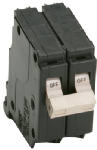 CUTLER-HAMMER Cutler-Hammer CHF240 Mini Circuit Breaker with Flag, Type CH, 40 A, 2-Pole, 120/240 V, Instantaneous Trip, Plug ELECTRICAL CUTLER-HAMMER