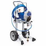 GRACO Graco 17G180 Electric TrueAirless Sprayer, 0.875 hp, 50 ft L Hose, 0.019 in Tip, 0.38 gpm, 3000 psi, Piston Pump PAINT GRACO