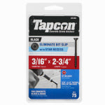ITW BRANDS - TAPCON Tapcon 28368 Concrete Screw Anchor, 3/16 in Dia, 2-3/4 in L, Steel, Climaseal HARDWARE & FARM SUPPLIES ITW BRANDS - TAPCON