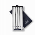 MVP BRANDS INT DBA COLONIAL CANDLE Taper Candle, White, 12 In., 12-Ct. HOUSEWARES MVP BRANDS INT DBA COLONIAL CANDLE