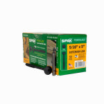 SPAX 5/16" x 5" Exterior Washer Head Structural Wood Lag Screws Powerlags Torx T-Star (50 EA)