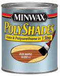 MINWAX Minwax 214304444 Waterbased Polyurethane Stain, Gloss, Liquid, Olde Maple, 0.5 pt, Can PAINT MINWAX