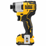 BLACK & DECKER/DEWALT 12-Volt Cordless Impact Driver Kit, Brushless Motor, 1/4-In., 2 Lithium-Ion Batteries