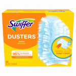 SWIFFER Swiffer 99036 Refill Duster, 6 in Head, Microfiber Head, Light Blue CLEANING & JANITORIAL SUPPLIES SWIFFER