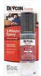 DEVCON Devcon 20845 Epoxy Anchoring Adhesive, Amber, Liquid, 0.84 oz Syringe PAINT DEVCON