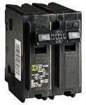 SQUARE D BY SCHNEIDER ELECTRIC Homeline 30-Amp Double-Pole Circuit Breaker