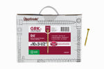 GRK FASTENERS GRK Fasteners R4 00139 Framing and Decking Screw, #10 Thread, 3-1/2 in L, Round Head, Star Drive, Steel, 1200 BX HARDWARE & FARM SUPPLIES GRK FASTENERS