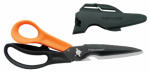 FISKARS Fiskars 1067272 Garden Shears, 9 in OAL, Stainless Steel Blade, Black/Orange Handle HOUSEWARES FISKARS