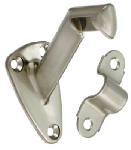 ASSA ABLOY AMERICAS RESIDENTIALI NC 2-Pc. Handrail Bracket, Satin Nickel HARDWARE & FARM SUPPLIES ASSA ABLOY AMERICAS RESIDENTIALI NC