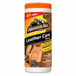 ENERGIZER AUTO SALES Leather Care Automotive Wipes, 30 Count