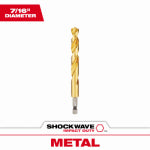 MILWAUKEE ELECTRIC TOOL CORP Shockwave Impact-Duty Titanium Drill Bit, 7/16 In.