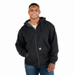 BERNE APPAREL XL BLK Fleece Hoodie CLOTHING, FOOTWEAR & SAFETY GEAR BERNE APPAREL