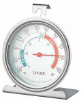 TAYLOR PRECISION PRODUCTS Refrigerator/Freezer Thermometer, Dial, Round, 3-In. HOUSEWARES TAYLOR PRECISION PRODUCTS