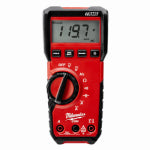 MILWAUKEE ELECTRICAL TO Milwaukee 2216-20 Multimeter, Backlit LCD, Digital Display, Black/Red ELECTRICAL MILWAUKEE ELECTRICAL TO