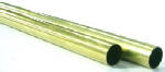 K & S ENGINEERING K & S 8131 Decorative Tube, Round, 12 in L, 1/4 in Dia, 0.014 in Wall, Brass HARDWARE & FARM SUPPLIES K & S ENGINEERING