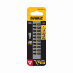 DEWALT DEWALT FLEXTORQ DWAF1SQ2IR10 Impact Screwdriver Bit, #2 Drive, Square Drive, 1/4 in Shank, Hex Shank, 1 in L, Steel TOOLS DEWALT
