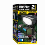 E. MISHAN & SONS Bionic Color Burst Landscape Spot Lights, Solar Powered, Solid or Color Changing, 2-Pk. HOUSEWARES E. MISHAN & SONS