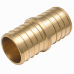 SHARKBITE/CASH ACME PEX Pipe Barb Insert Coupling, Brass, 1 In.