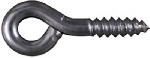 ASSA ABLOY AMERICAS RESIDENTIALI NC Screw Eye, Small, Zinc, 11/16 In., #216, 14-Pk.
