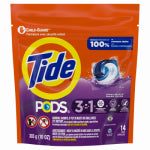 PROCTER & GAMBLE Tide PODs Laundry Detergent, 14 Count, Spring Meadow Scent