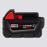 MILWAUKEE Milwaukee M18, REDLITHIUM 48-11-1850R Resistant Battery, 18 V Battery, 5 Ah, 60 min Charging TOOLS MILWAUKEE