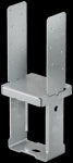 SIMPSON STRONG TIE Simpson Strong-Tie 4 In. x 4 In. 12 ga Galvanized Standoff Column Base HARDWARE & FARM SUPPLIES SIMPSON STRONG TIE