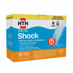 HTH HTH 52015 Pool Shock, 13.3 oz Bag, Granular, Chlorine, White OUTDOOR LIVING & POWER EQUIPMENT HTH