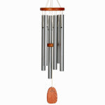 WOODSTOCK PERCUSSION Amazing Grace Wind Chimes, 6 Silver Tubes