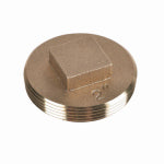 OATEY Oatey 42370 Cleanout Pipe Plug, 2 in, Raised Head, Brass PLUMBING, HEATING & VENTILATION OATEY