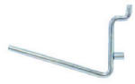 CRAWFORD PRODUCTS 1-1/2 In. Straight Pegboard Hook, 6-Pack HARDWARE & FARM SUPPLIES CRAWFORD PRODUCTS