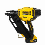 DEWALT DEWALT DCN930P1 Cordless Nailer Kit, Battery Included, 20 V, 5 Ah, 55 Magazine, 30 deg Collation, Paper Tape Collation TOOLS DEWALT