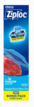 S C JOHNSON WAX Freezer Bags Bonus Pack, Gripper Zipper & Write-on Label, Gallon, 16-Ct. HOUSEWARES S C JOHNSON WAX