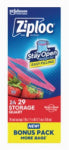 S C JOHNSON WAX Pinch & Seal Storage Bags, Qt., 29-Ct. HOUSEWARES S C JOHNSON WAX