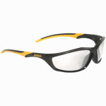 DEWALT DEWALT DPG96-1C Safety Glasses, Clear Lens, Black/Yellow Frame, Hard-Coated Lens, Polycarbonate Lens, Full Frame CLOTHING, FOOTWEAR & SAFETY GEAR DEWALT