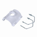 OATEY Oatey 43791 Saddle Tee Kit, 4 x 2 in Connection, PVC, Black/White PLUMBING, HEATING & VENTILATION OATEY