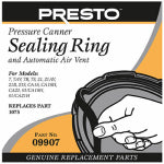 NATIONAL PRESTO IND Pressure Cooker Sealing Ring