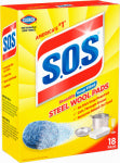 S.O.S S.O.S 98018 Soap Pad CLEANING & JANITORIAL SUPPLIES S.O.S