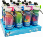 O2COOL LLC Insulated Mist n Sip Water Bottle, 20 oz. HOUSEWARES O2COOL LLC